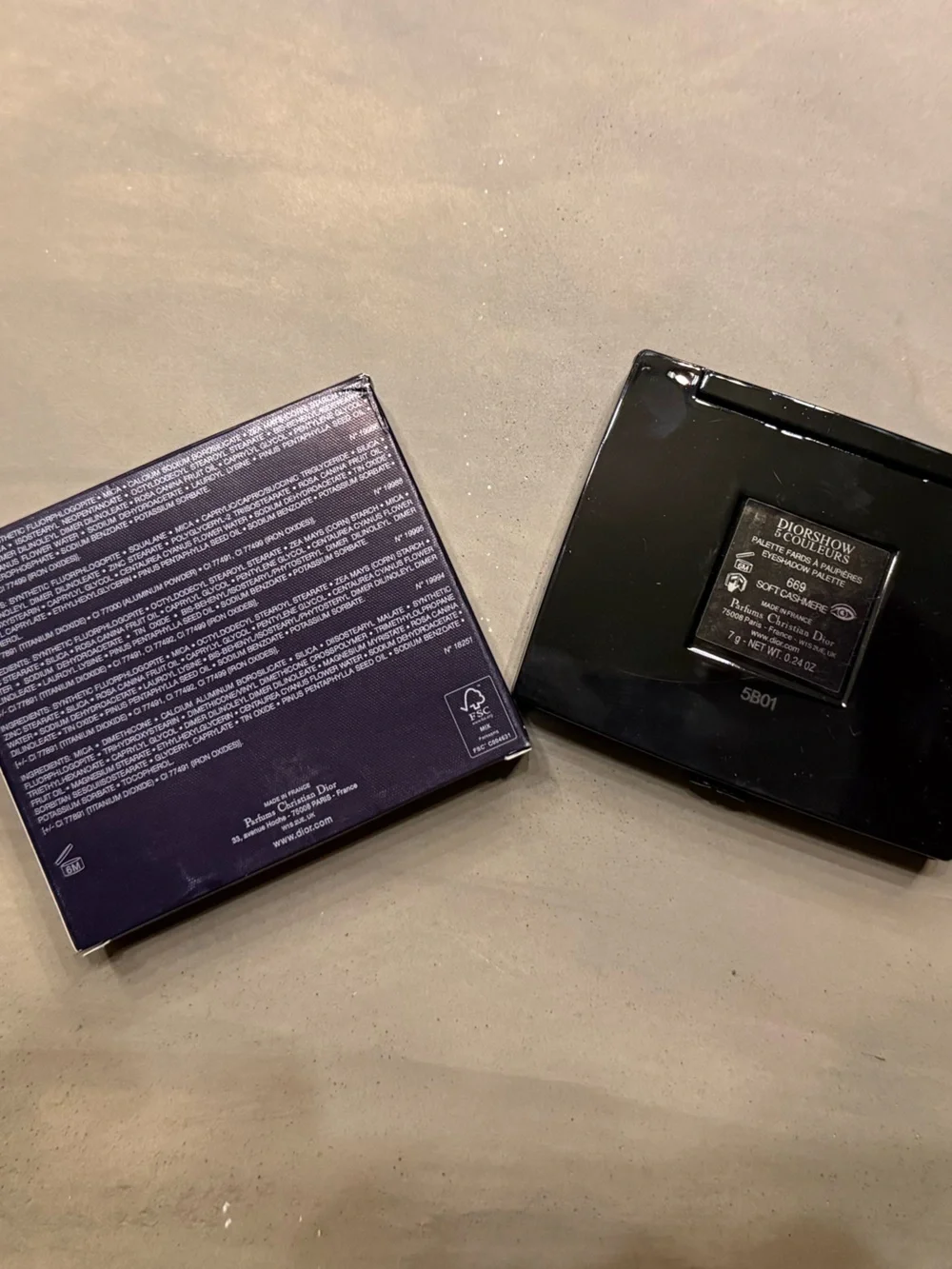 Dior compact eyeshadow